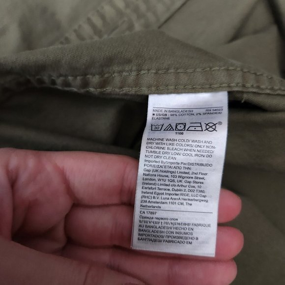 Banana Republic Womens Utility Chore Shacket Jacket Size XS Green Oversized - Picture 9 of 10